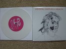 Crystal Castles HEALTH split 7 inch white vinyl Mother Knows Best / Crimewave