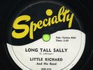 LITTLE RICHARD Long Tall Sally / Slippin' And Slidin'   R&B 78  RPM  RECORD