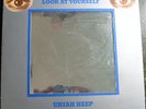 URIAH HEEP : LOOK AT YOURSELF (LP, 'mirror' sleeve, inner lyric sleeve)