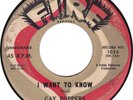 R&B mod New Breed GAY POPPERS I Want to Know 45 HEAR