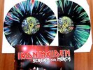 IRON MAIDEN -SCREAM FOR MERCY live '81 2lp MULTI COLORED VINYL  35 MADE