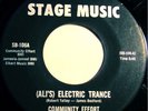 * COMMUNITY EFFORT Ali's Electric Trance/Shake Your Funky But RARE FUNK 45 HEAR