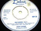 Miles Davis Blue moods Vol 2 EP 45 danish debut DEP 28 records rare jazz LISTEN