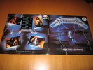 METALLICA, RIDE THE LIGHTNING. 1984. Rare 2-LP Gatefold Limited Edition 1987.