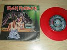 IRON MAIDEN TWILIGHT ZONE RED 7 INCH SINGLE
