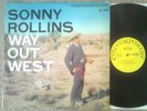 SONNY ROLLINS Way Out West   Contemporary 1957 Mono LP   1B 1B 1st Press ?? Jazz