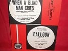 DEEP PURPLE When a blind man cries + RAMASES 1971 ITALY Music Sheet Spartiti