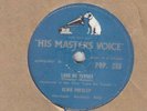 ELVIS PRESLEY - Love Me Tender / Any Way You Want Me 78 rpm disc
