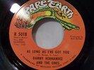 Danny Hernandez & Ones As Long As I've Got You 1970 Rare Earth Northern Psych 45