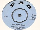 GLENMORE BROWN & HOPE TOWN LEWIS GIRL YOUR COLD RARE UK REGGAE 7
