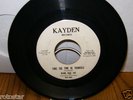 Rare the Bram Rigg Set 45 VG++ 196? Kayden LBL PROMO New Haven CT Garage Rock