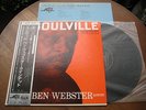 Soulville The Ben Webster Quintet Japan Press Mono W/Obi & Inserts