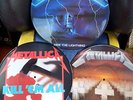 3 mal Picture Disk Metallica