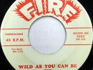 MARY ANN FISHER 45 Wild As You Can Be / Put On My Shoes FIRE Rare R&B #A179