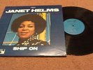 Janet Helms SHIP ON Very Rare Soul R&B Jazz LP Stone Groove 1974