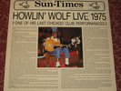 Howlin' Wolf Live 1975 on WOLF Rare Import