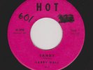 '59 Classic HIT TEEN R&R LARRY HALL Sandy/Lovin' Tree HOT 1 VG++ HEAR BOTH NOW