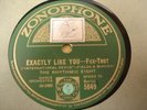 RHYTHMIC EIGHT Exactly Like You/Sunny Side Of The Street ZONOPHONE 5649 E