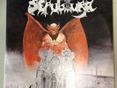 Sepultura Bestial Devastation / Overdose Split LP Brazil Original RARE