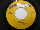 ALICE COOPER Reflected/Living STRAIGHT Rock PROMO STICKER on Stock copy VG+/++