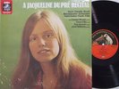 JACQUELINE DU PRE Cello RECITAL   MINT UK HIS MASTER'S VOICE HQS 1437 Stereo