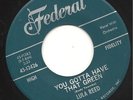 MOD/ R&B Lula Reed - You Gotta Have that Green  LISTEN
