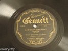 Blues 78 Record = Henry Johnson & His Boys, Gennett Electrobeam 6156 Race 78rpm