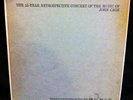 JOHN CAGE 25 year retrospective concert RARE 3 LP box Set avant garde records