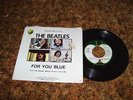 THE BEATLES-PICTURE SLEEVE/45-THE LONG AND WINDING ROAD/FOR YOU BLUE