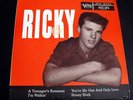 RICKY NELSON VERVE 45 RPM EP W/ PICTURE COVER CLEAN