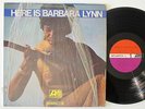 Barbara Lynn - Here Is LP - Atlantic - Soul Funk VG++ SHRINK