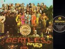 THE BEATLES sgt pepper's lonely hearts club band 1ST MONO PMC 7027 LP PS EX/EX
