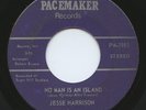 Rare Soul / Reggae 45 - Jesse Harrison - No Man Is An Island - LISTEN - VG