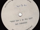 ACETATE LOS CANARIOS *WHAT CAN I DO FOR YOU* 2-SIDED