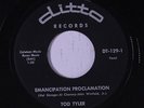 TOD TYLER: Emancipation Proclamation / Inside A Teardrop 45 rare Oldies