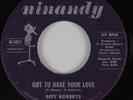 Northern Soul 45 ROY ROBERTS Got to Have Your Love NINANDY HEAR