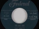 R&B 45 LULU REED & FREDDY KING You Can't Hide FEDERAL HEAR