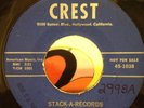 Tom Tall Tom Kats - Stack A Records / Mary Jo 45 ORIGINAL Rockabilly Crest DJ