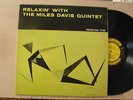 RELAXIN' WITH THE MILES DAVIS QUINTET LP '57 PRESTIGE BERGENFIELD RVG W/COLTRANE