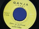 2012 LLOYD PARKS-SHAKE UP YU DREAD-GANJA- REGGAE 45 7