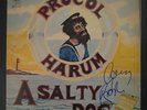 Procol Harum Album Signed by Gary Brooker (& '77 concert ticket)