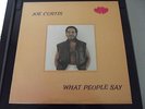 RARE PRIVATE SWISS BOOGIE MODERN SOUL- JOE CURTIS - What People Say LP EX/EX/EX-