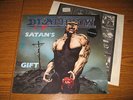 DEATHROW Satan’s Gift LP ORG Banned Cover RIDERS OF DOOM CORONER SACRIFICE
