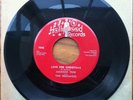 JACKSON TRIO W/ EBONAIRES RARE 45 RECORD LOVE FOR CHRISTMAS JINGLE DOOWOP HEAR
