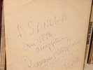 LP ITA JAZZ OST LIBRARY ROMANO MUSSOLINI TONY SCOTT SIGNED BY ROMANO COVER ITALY