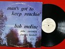 BOB MOLINE --man's got to keep reachin'-- Private Folk Psych LP | BREAKS