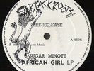 SUGAR MINOTT African Girl PRE-RELEASE ROOTS REGGAE LP