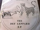 THE DEF LEPPARD E.P,1978,RED LABEL,W/LYRIC SHEET,BLUDGEON RIFFOLA,EX