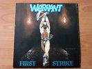Warrant , First Strike, pressed  germany LP