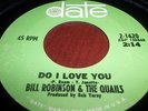 SWEET SOUL   BILL ROBINSON & THE QUAILS      DATE    LABEL   ** LISTEN **